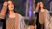 Ethnic Bliss: Hina Khan Turns Mastani In Black Embroidered Salwar Suit, See How 894087