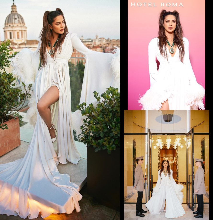 Fashion Battle: Kiara Advani vs. Priyanka Chopra: Who Looked Bewitching in a White Thigh-High Gown? 895749