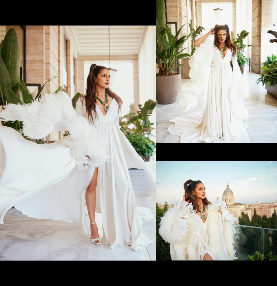 Fashion Battle: Kiara Advani vs. Priyanka Chopra: Who Looked Bewitching in a White Thigh-High Gown? 895750