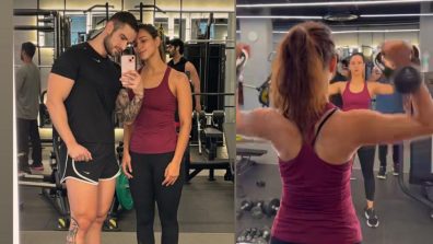 Fitness Freak: Tripti Dimri Mid-Week Motivation With Intense Biceps Workout!
