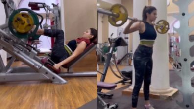 Fitness Motivation: Amyra Dastur’s Intense Leg Press and Barbell Back Squat Workout Will Motivate You to Hit the Gym ASAP!