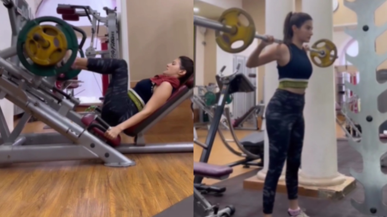 Fitness Motivation: Amyra Dastur’s Intense Leg Press and Barbell Back Squat Workout Will Motivate You to Hit the Gym ASAP! 895247