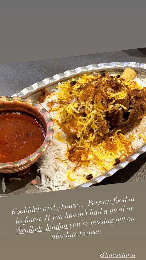 Foodie Alert: A Peek Into Tara Sutaria's Scrumptious Non-Veg Persian Meal 896266