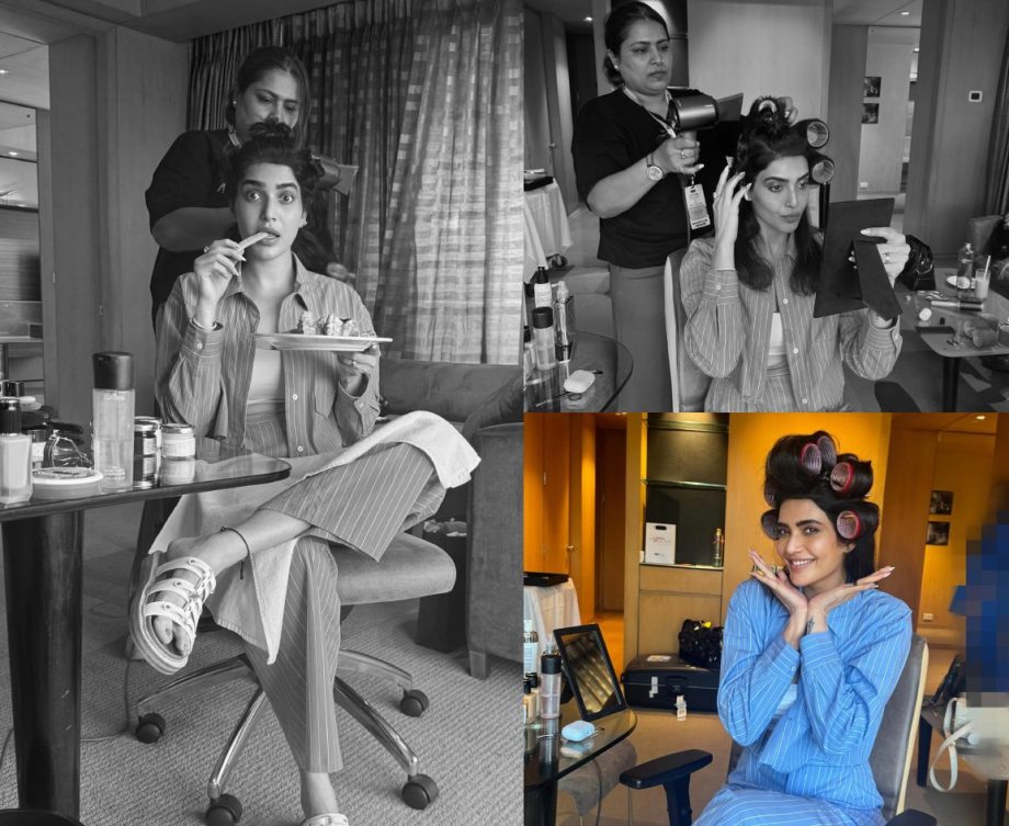From Glamour to Gourmet: Karishma Tanna Treats Fans With her BTS Moments! 893928