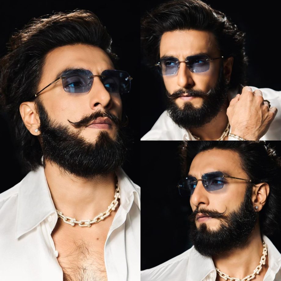 From New York to Mumbai, Ranveer Singh Continues To steal the show as the brand ambassador with his statement Ivory outfit! 894568