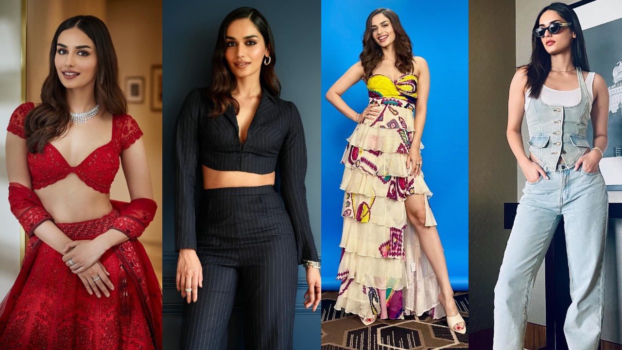 From Western to Traditional Outfits: Look into Manushi Chhillar's Top-Notch Fashion Choices! 895623