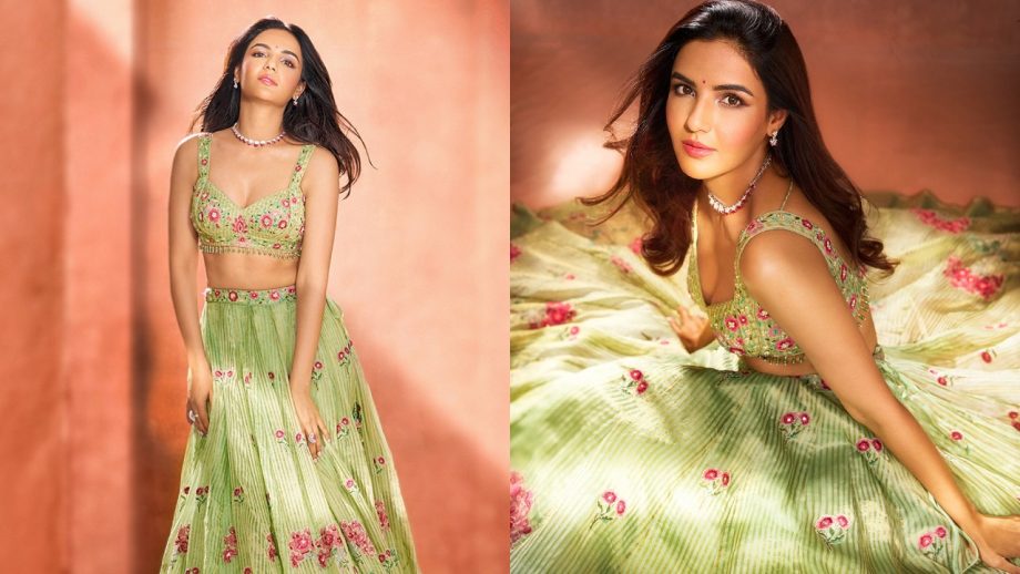 Get Into Spotlight Wearing Designer Lehenga Like Jasmin Bhasin, Helly Shah, Rashami Desai 897477