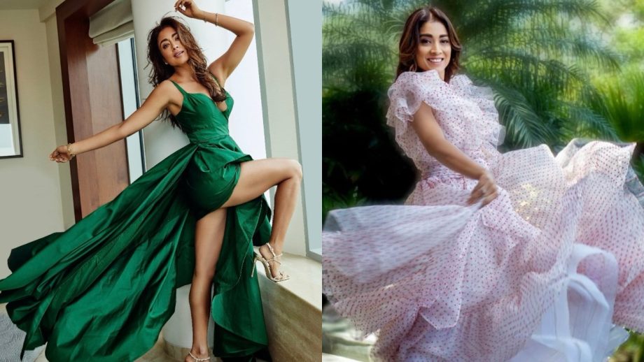 Get Party Ready with Shriya Saran's Top Stunning Gowns is a Fresh Picks for Retro-Theme Party 894606