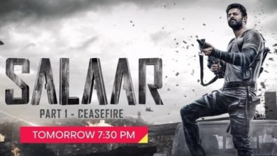 Get ready for an action-packed adventure with the World Television Premiere of Hombale Films ‘Salaar: Part 1: Ceasefire’ on Star Gold!