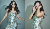Get Ready To Rock The Summer Party Like Manushi Chhillar In Silver Glittery Mini-dress