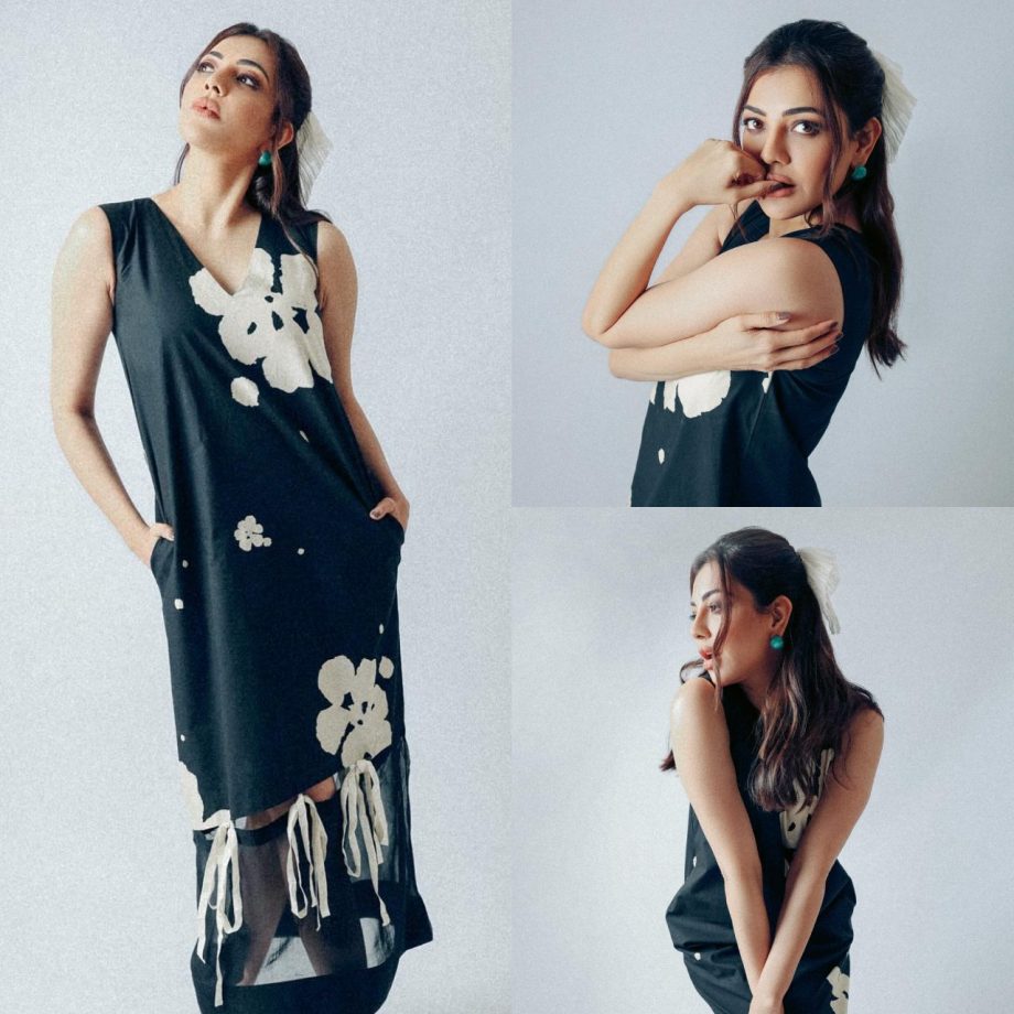Grab The Spotlight Like South Divas Kajal Aggarwal, Aishwarya Lekshmi & Krithi Shetty In Party Wear Dress 897886