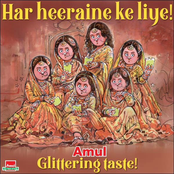 'Har heeraine Ke liye'! Amul India gives a shout-out to Sanjay Leela Bhansali's Heeramandi: The Diamond Bazaar on Netflix! 894276