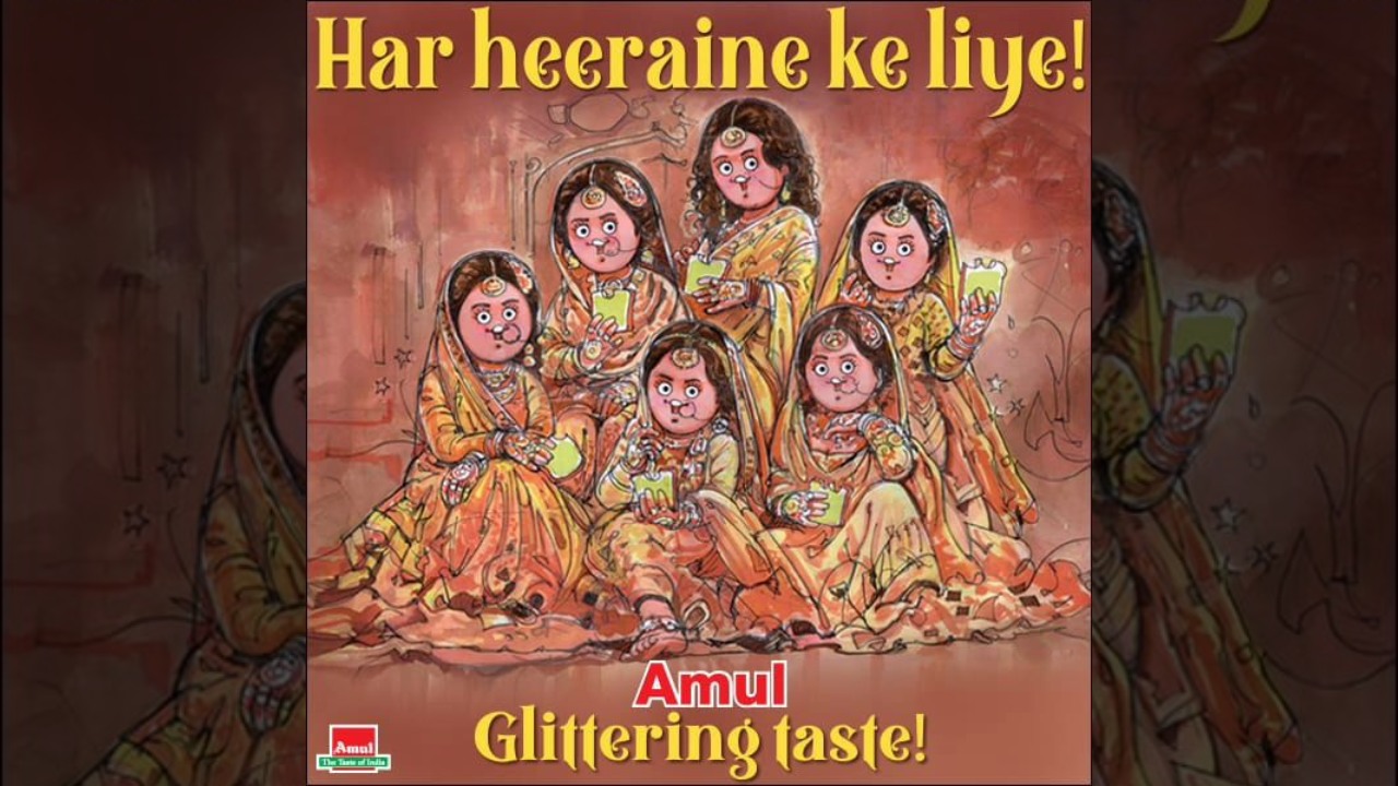 'Har heeraine Ke liye'! Amul India gives a shout-out to Sanjay Leela Bhansali's Heeramandi: The Diamond Bazaar on Netflix! 894275