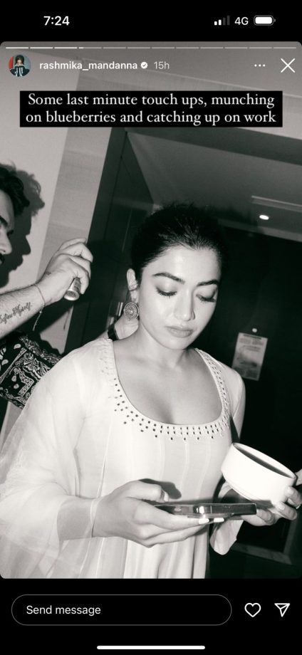 Inside Rashmika Mandanna's Hectic Day Routine 895192