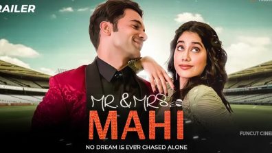 “Janhvi and Rajkumar Rao have an undeniable chemistry on screen 🥳💜” say netizens a day ahead of release of  Janhvi Kapoor and Rajkumar Rao starrer Mr and Mrs Mahi