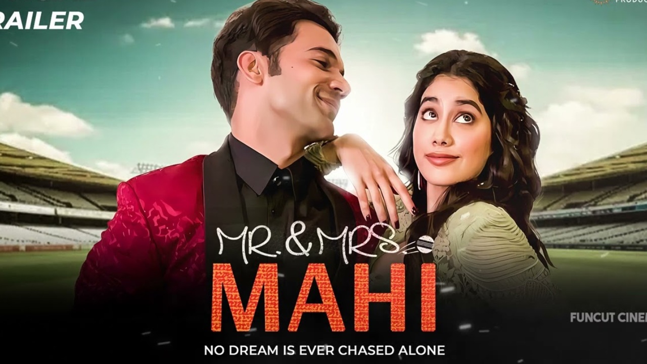 "Janhvi and Rajkumar Rao have an undeniable chemistry on screen 🥳💜" say netizens a day ahead of release of  Janhvi Kapoor and Rajkumar Rao starrer Mr and Mrs Mahi 897669