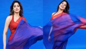 Janhvi Kapoor Dazzles in an Ombré Saree with a Designer’ 6 Mahi’ Embroidered Blouse, See Photos!