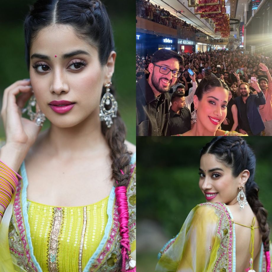 Janhvi Kapoor Wows In Stunning Vibrant Patiala Suit For Mr. And Mrs. Mahi, Orry Can't Take His Eyes Off! 896984