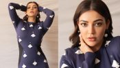Kajal Aggarwal Flaunts Her Striking Toned Physique in a Stunning Purple Bodycon Dress 894647