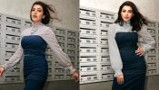 Kajal Aggarwal Looks Stunning In A Classy Denim Top And Skirt, See Photos! 896607