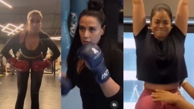 Khatron Ke Khiladi 14: Look Into Krishna Shroff, Sumona Chakravarti & Nimrit Kaur Ahluwalia’s Intense Workout Regimens From Boxing Skills To Knee Tuck