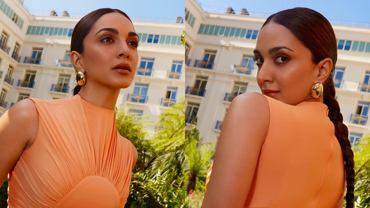 Kiara Advani Radiates Glam in a Peach Gown, See Photos! 896048