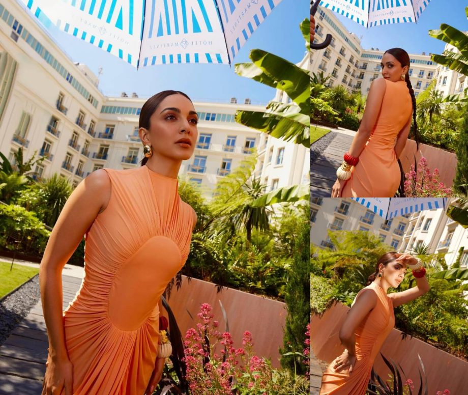 Kiara Advani Radiates Glam in a Peach Gown, See Photos! 896047