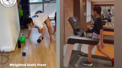 Kickstart Your Fitness Journey With Surbhi Chandna And Anita Hassanandani’s Leg Workout, Watch!