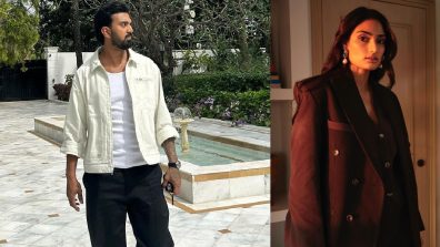 KL Rahul Basks in a Sunlight, Sporting Off-White Jacket and Black Pants, Athiya Shetty Says, “Great styling, great photographer”