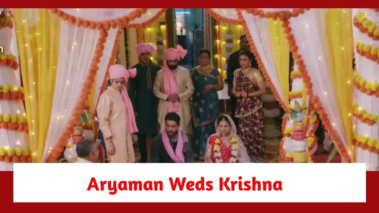 Krishna Mohini Spoiler: Aryaman rescues Krishna; marries her 896073
