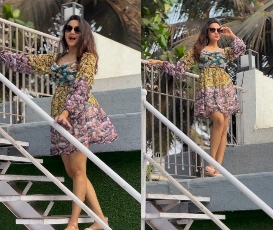 Look Cool This Summer Like Ashi Singh in a Floral Printed Dress, Watch! 894699
