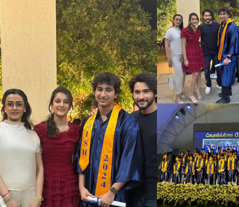 Mahesh Babu and Namrata Shirodhkar Attend Son Gautam's Graduation Day, Share Heartfelt Message! 897115