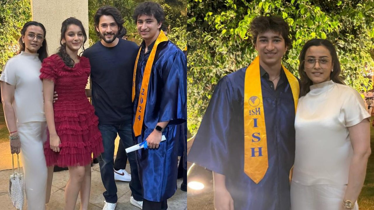 Mahesh Babu and Namrata Shirodhkar Attend Son Gautam's Graduation Day, Share Heartfelt Message! 897116