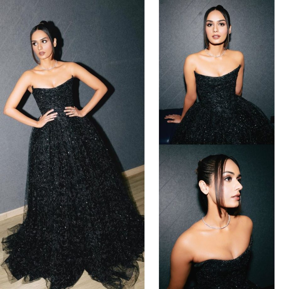 Manushi Chillar, Rakul Preet Singh And Shehnaaz Gill: Bollywood Divas And Their Obsession With Party-Perfect Black Strapless Gown 896424