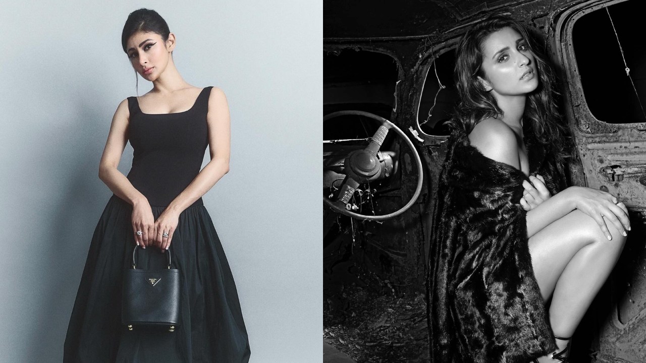 Monochrome Magic: Mouni Roy & Parineeti Chopra Slay In Black-and-white Vintage Vibe 894418