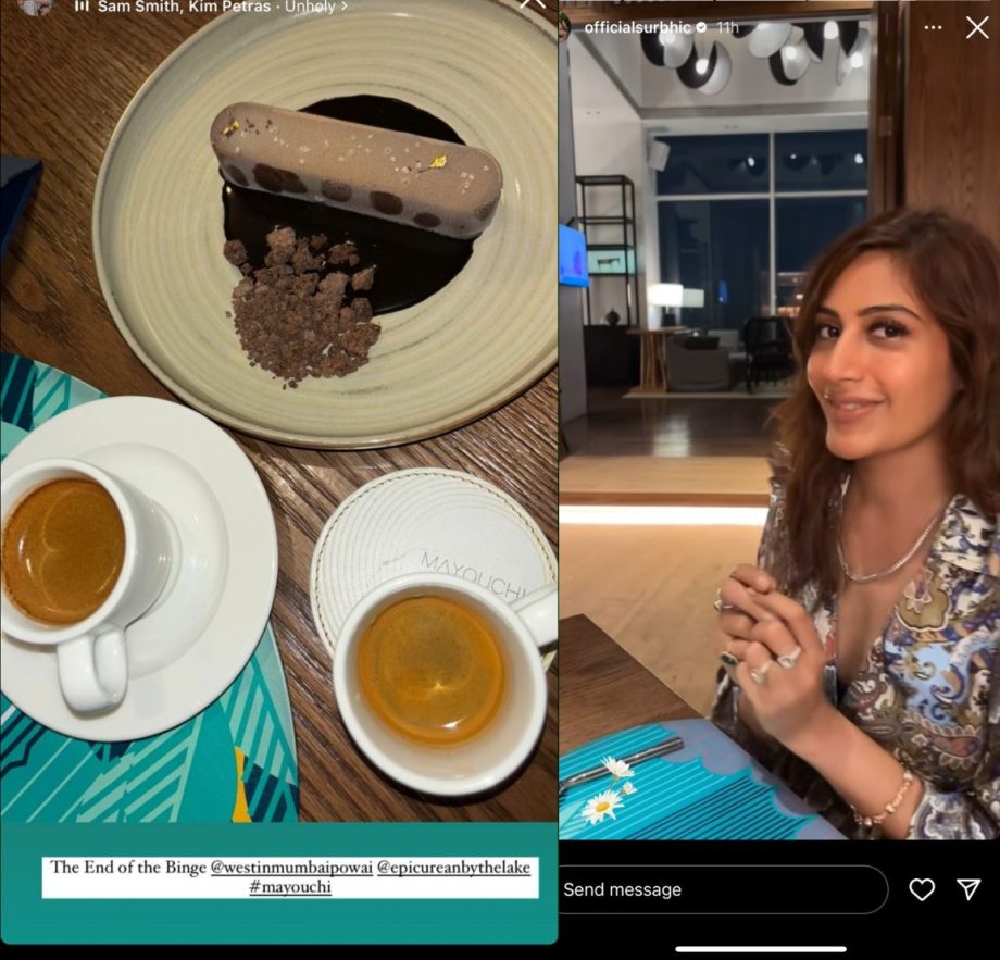Morning Munchies to Evening Eats: Surbhi Chandna and Shivangi Joshi's Foodventures Unveiled! 896570