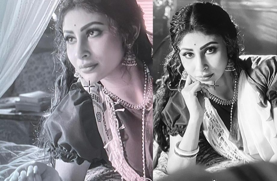 Mouni Roy Embraces Vintage 'Charulata' Vibes in a Bengali Saree, Check Out Monochrome Photos! 894528