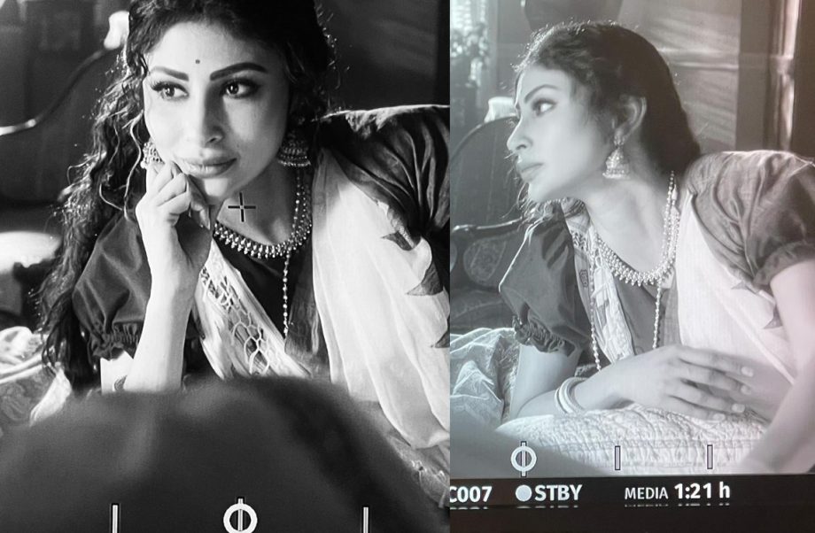 Mouni Roy Embraces Vintage 'Charulata' Vibes in a Bengali Saree, Check Out Monochrome Photos! 894527