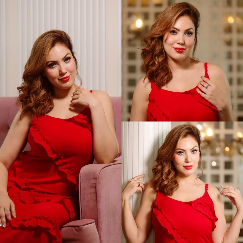 Munmun Dutta Vs. Nia Sharma: Who Looks Breathtakingly Beautiful In Red Ruffle Dress? 895034