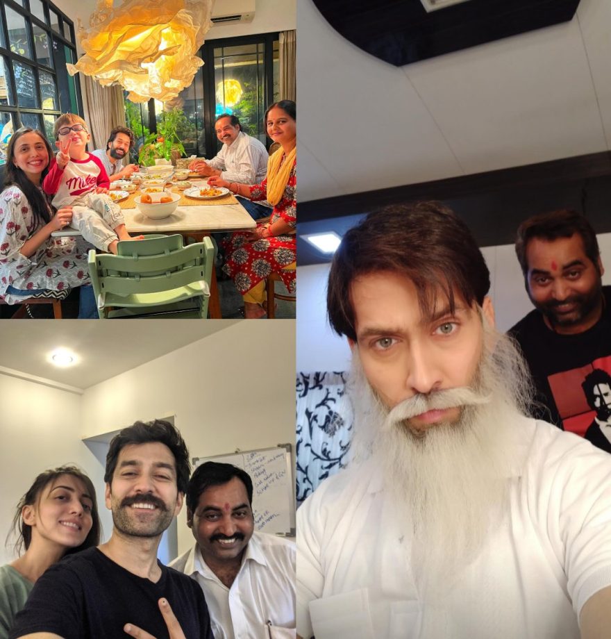 Nakuul Mehta Bid Adieu to His Driver with a Scrumptious Dinner and a Farewell Cake. See Photos! 895378