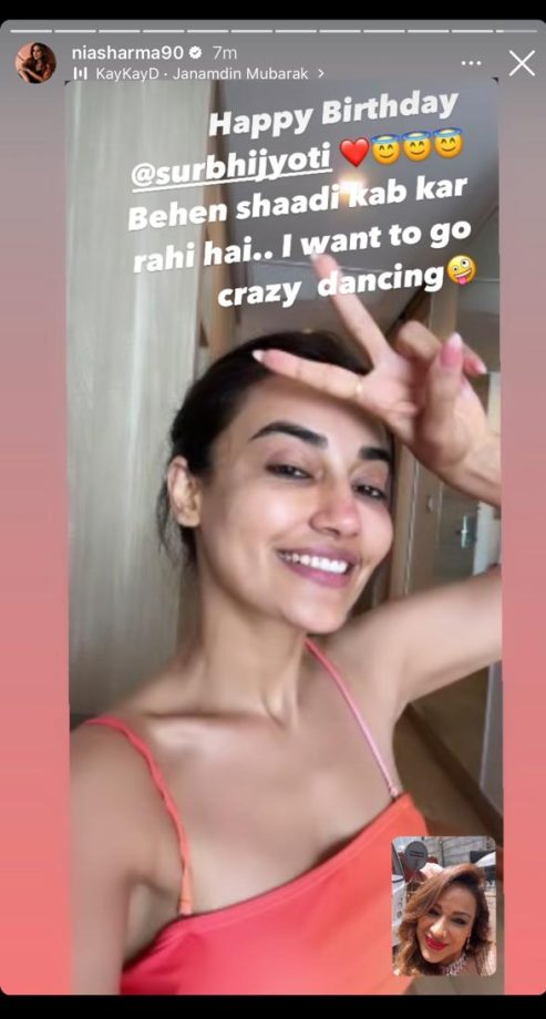 Nia Sharma's Special Birthday Wish for Surbhi Jyoti; Wants Her To Get Married, Know Why 897409