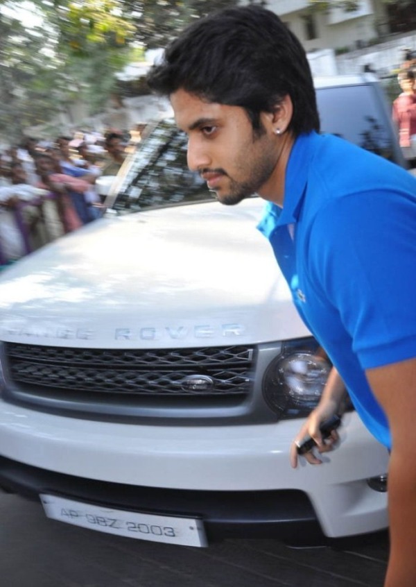 Parading through Naga Chaitanya's expensive car collection; from a Ferrari to now a Porsche 896507