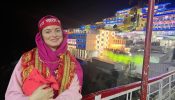 [Photos] Divya Khossla Seeks Blessing At Vaishno Devi Temple for Her Upcoming Film ‘Savi’