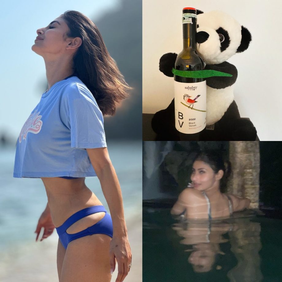 [Photos] Mouni Roy Turns Water Baby As Enjoys Her Beach Vacation In Bali 897854