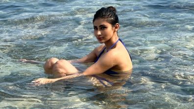 [Photos] Mouni Roy Turns Water Baby As Enjoys Her Beach Vacation In Bali