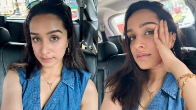 [Photos] Shraddha Kapoor Experiences Mumbai Heat, Captures Carfie Moments With ‘Garmi Max’ Vibes!
