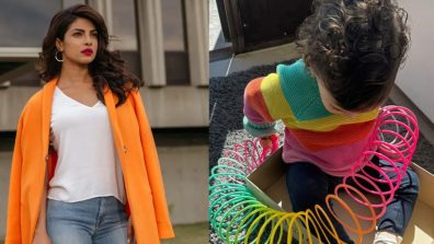 Priyanka Chopra Shares Cute Candid Moment of her Daughter Malti Marie, Playing with Spiral, See Photo!