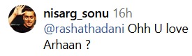 Rasha Thadani Reacts On Malaika Arora's Son Arhaan Khan's New Post Fan Says, 'Ohh U Love...