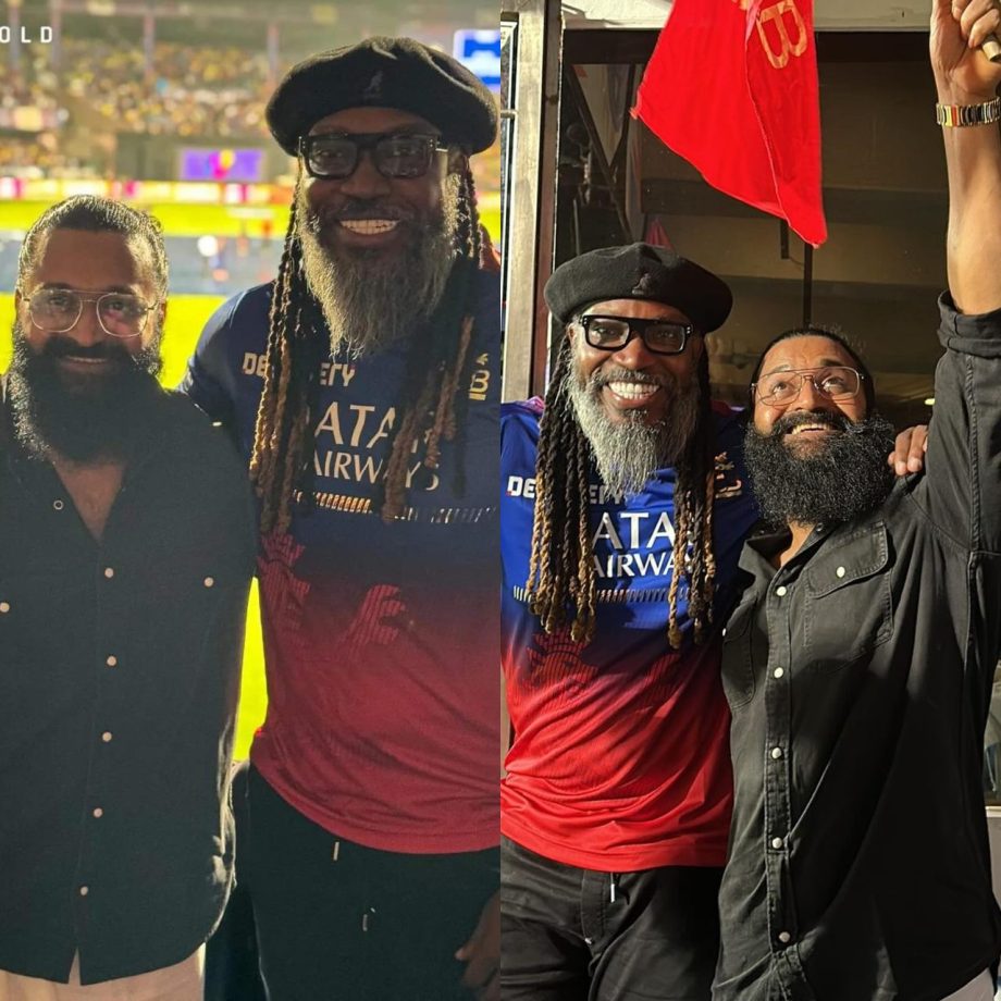 Rishab Shetty shared pictures from his first every cricket stadium match and captioned, 
