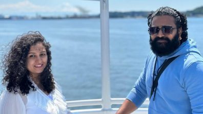Rishab Shetty’s wife Pragathi Shetty shares a beautiful throwback picture from their vacation trip and captioned, “Lost in the Right Direction”